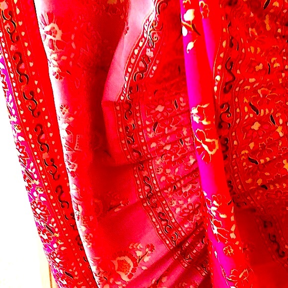 EUC- R Vivimos Summer Sleeveless Floral Print Button Up Bohemian Flowy Maxi - Picture 13 of 14